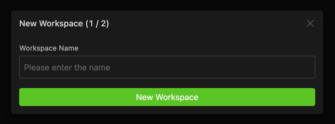 New Workspace