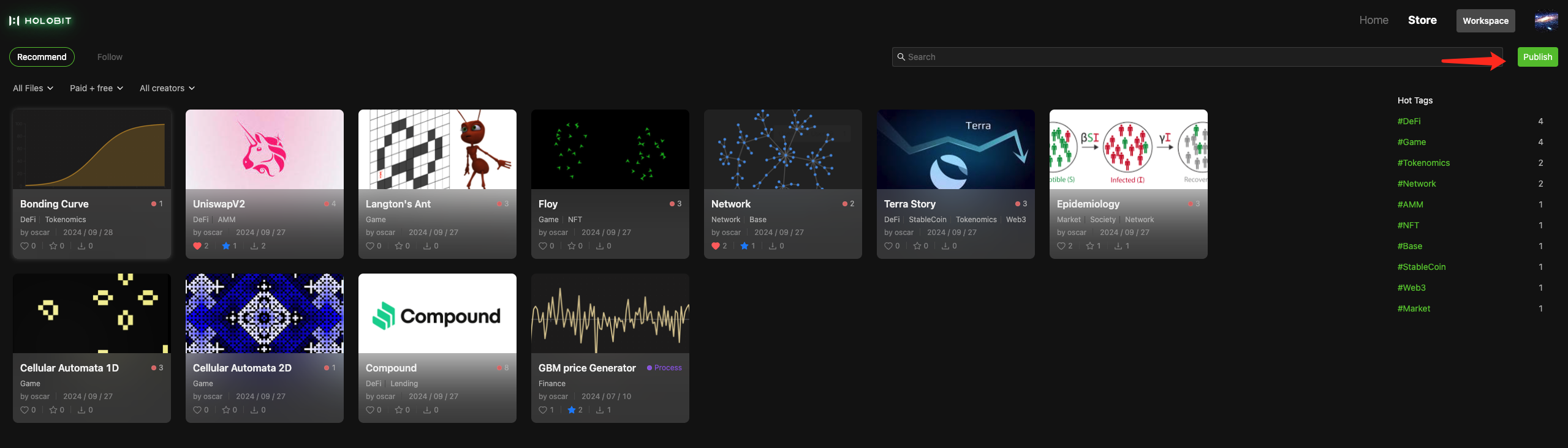 Publish Files