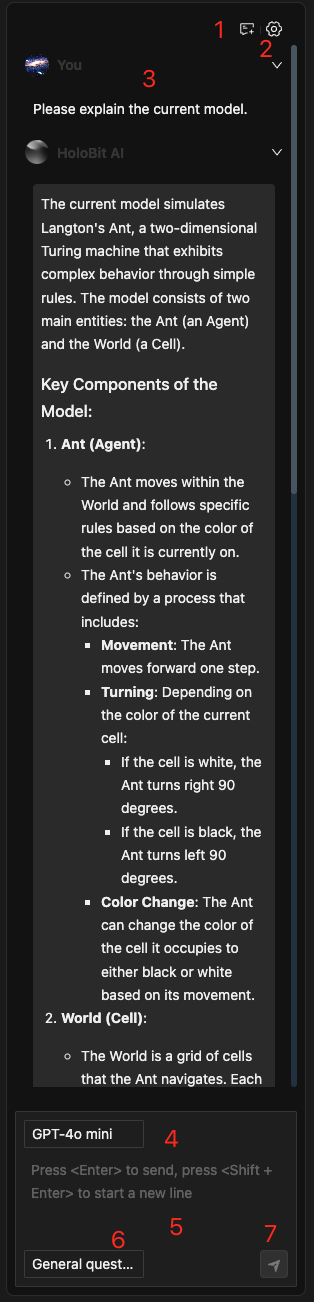 AI Agent Interface