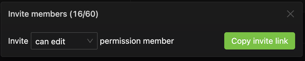 Invite Members