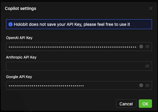 API Key Configuration