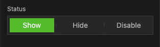Widget Status