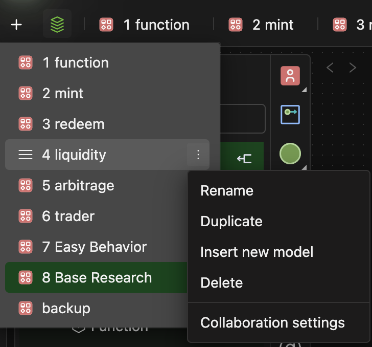 Scenario List View