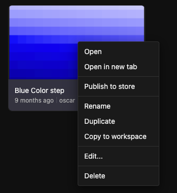 New Block Button in Library