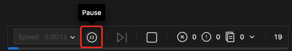 pause button